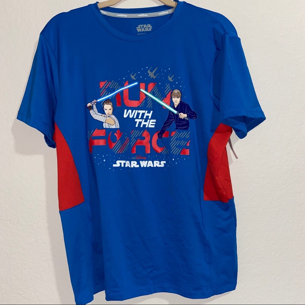 “Run with the Force,” Star Wars Disney Sport Shirt